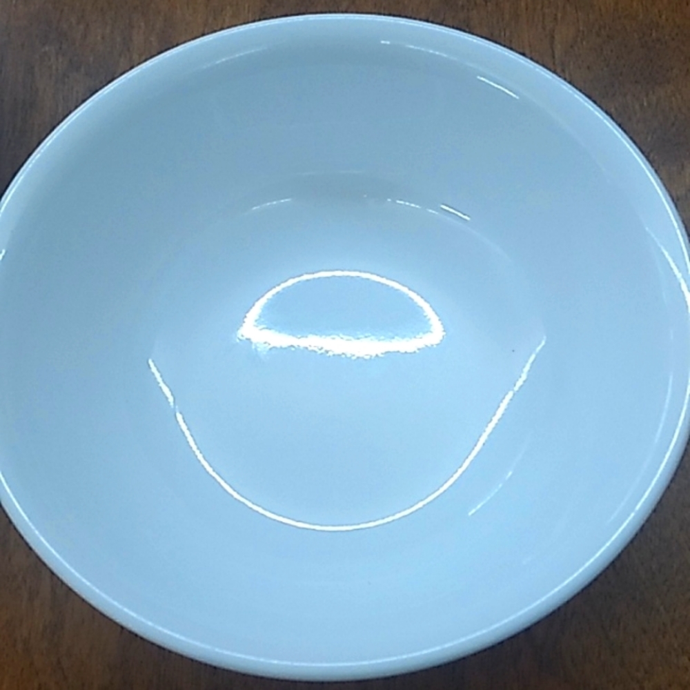 White bowl corelle